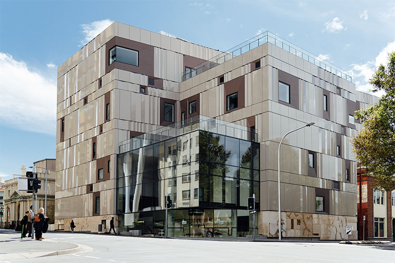 Street view of the Hedberg building.