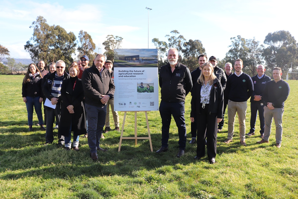 Start of construction of the TIA Grow Facility 