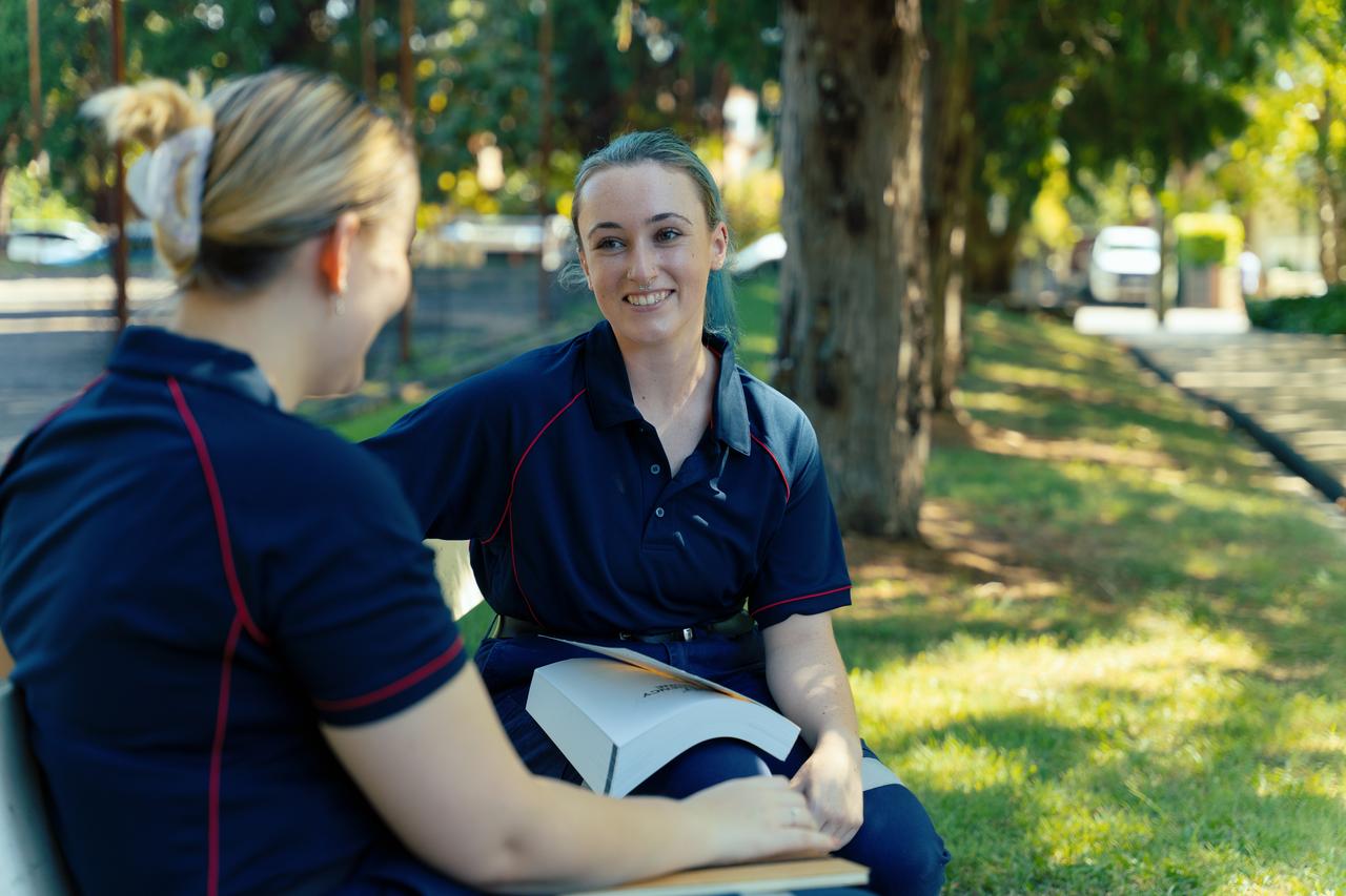Bachelor of Paramedicine student Miah Stephens is studying at the University of Tasmania's Sydney campus