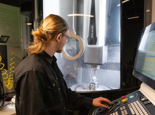 Image of the new 5-Axis CNC machine