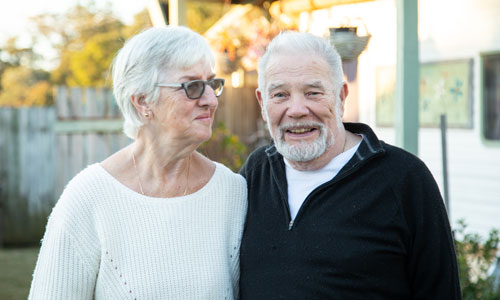 Ray (carer) & June